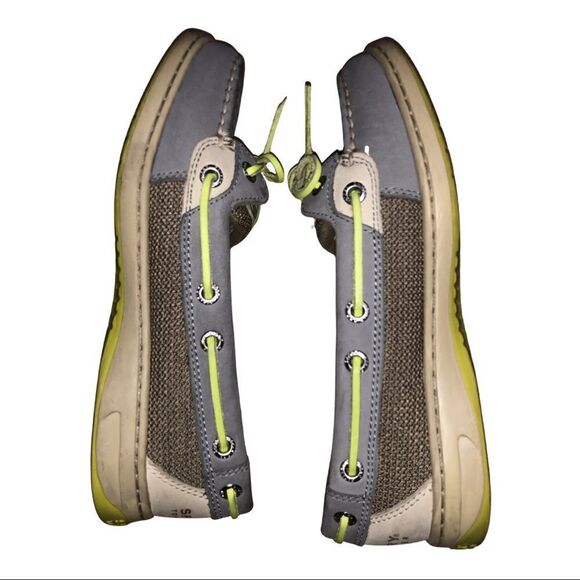 Women's Angelfish Fur Lined Boat Shoe 5M Gray - Picture 5 of 9